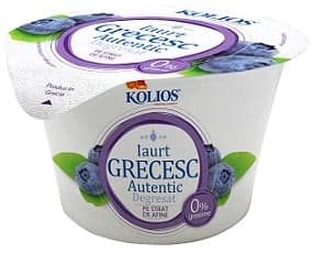 Kolios Greek yogurt with blueberries 2% fat