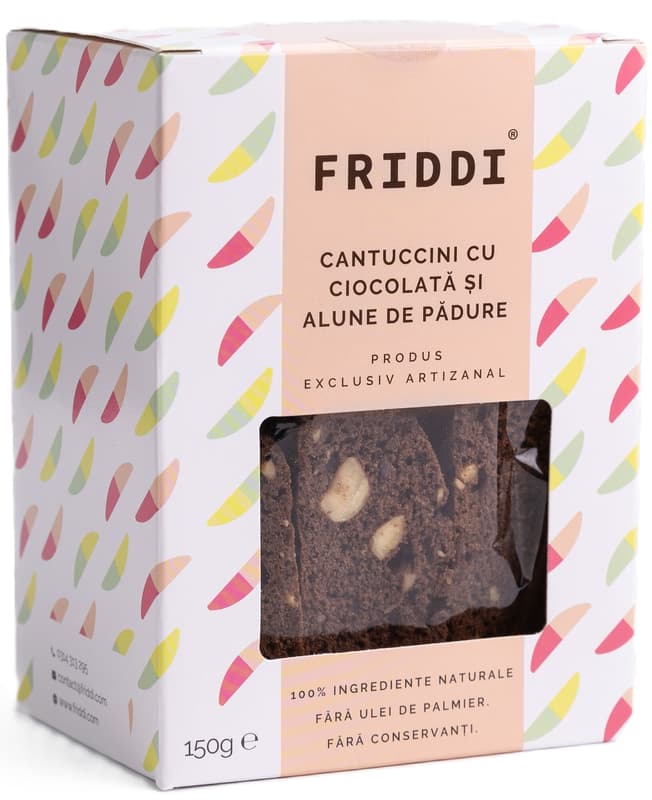 Friddi Cantuccini with chocolate and hazelnuts