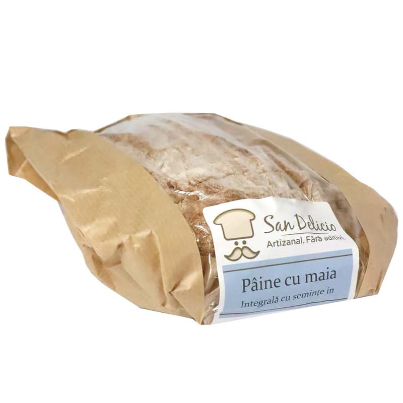 San Delicio Wholemeal bread with flax seeds