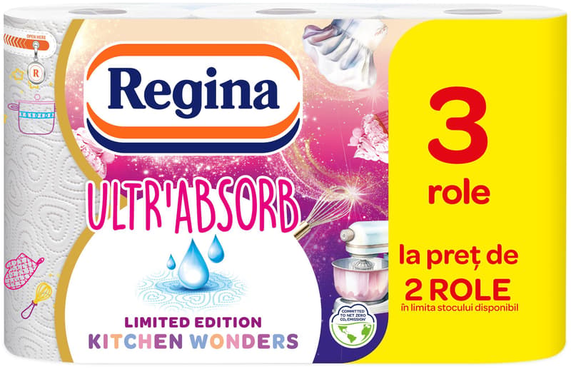 Regina FSC Prosop Ultr'Absorb, 2+1 role, 3 straturi