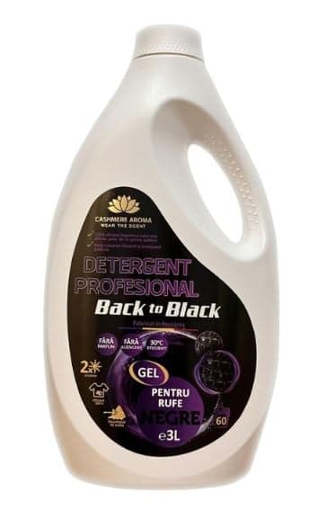 Cashmere Aroma Back to Black Detergent profesional rufe negre