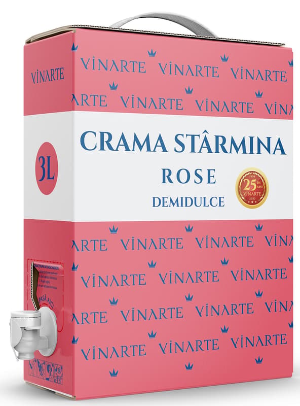 Crama Starmina Vin roze demidulce Varietal