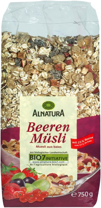 Alnatura ECO Muesli cu fructe de padure