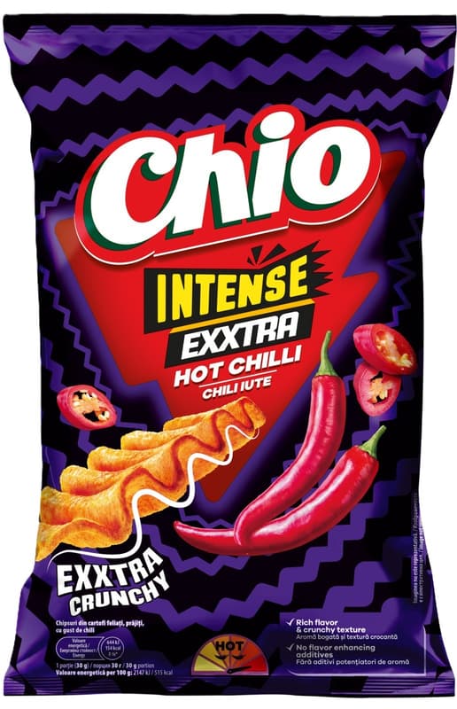 Chio Chips Exxtra Intense Chili iute