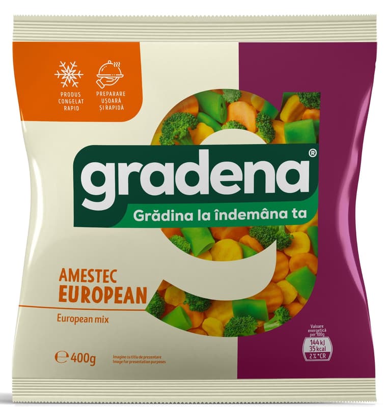 Gradena European Frozen Vegetable Mix