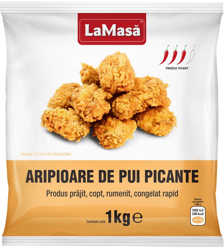 La Masa Frozen Spicy Chicken Wings