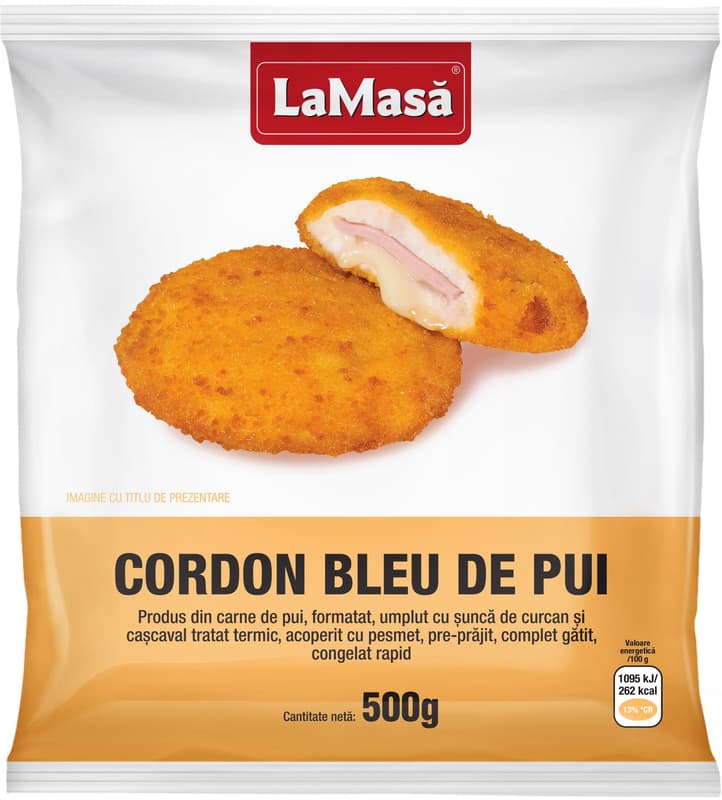 La Masa Frozen Chicken Cordon Bleu