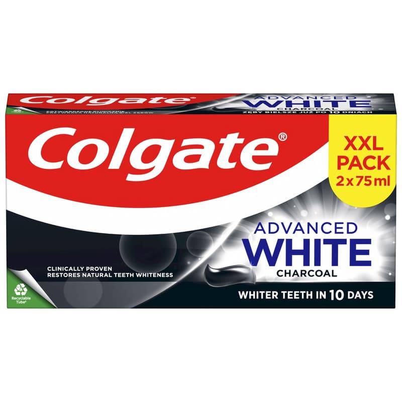 Colgate Advanced White Charcoal Toothpaste Pack