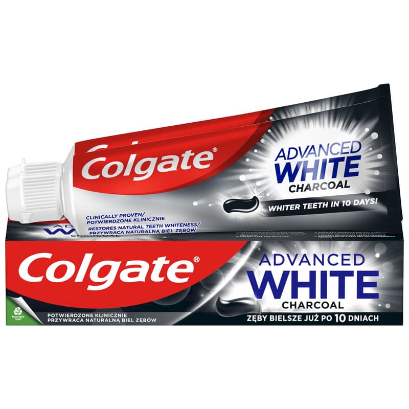 Colgate Advanced White Charcoal Toothpaste Pack