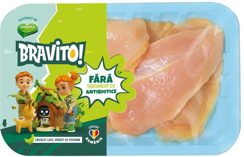 BRAVITO Piept de pui feliute