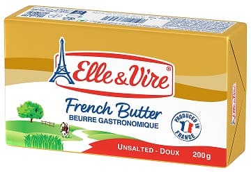 Elle&Vire Gourmet Unsalted Butter 82%