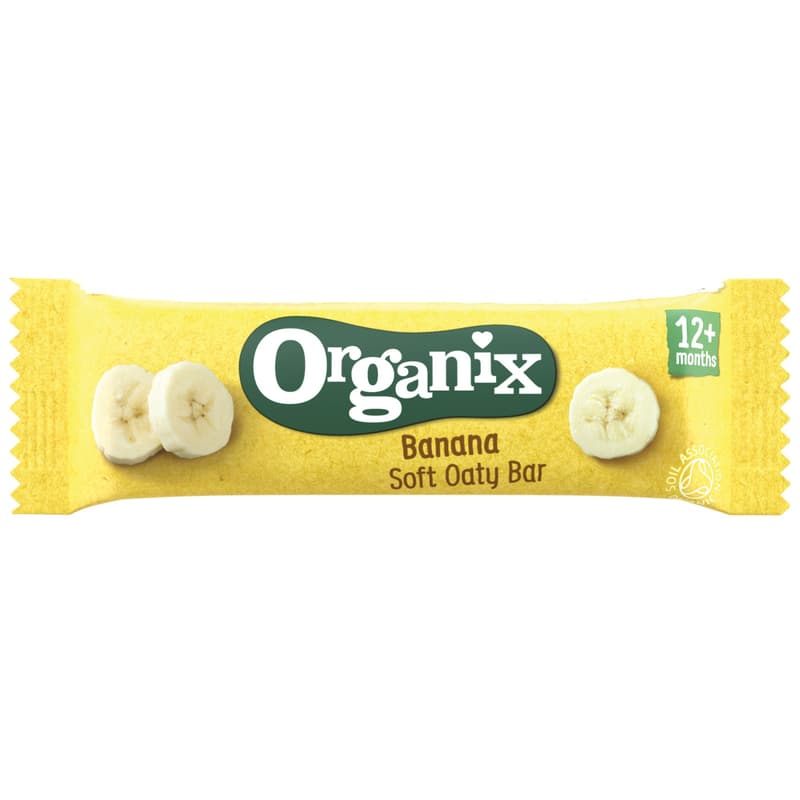 Organix ECO Wholegrain Oat Bar with Banana, 12 months+