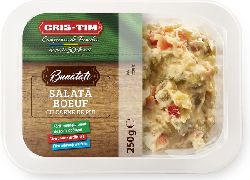 Bunatati Salata Boeuf cu carne de pui