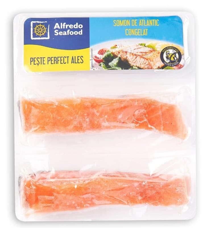 Alfredo Seafood Norwegian Salmon Fillets (frozen) 2x125g