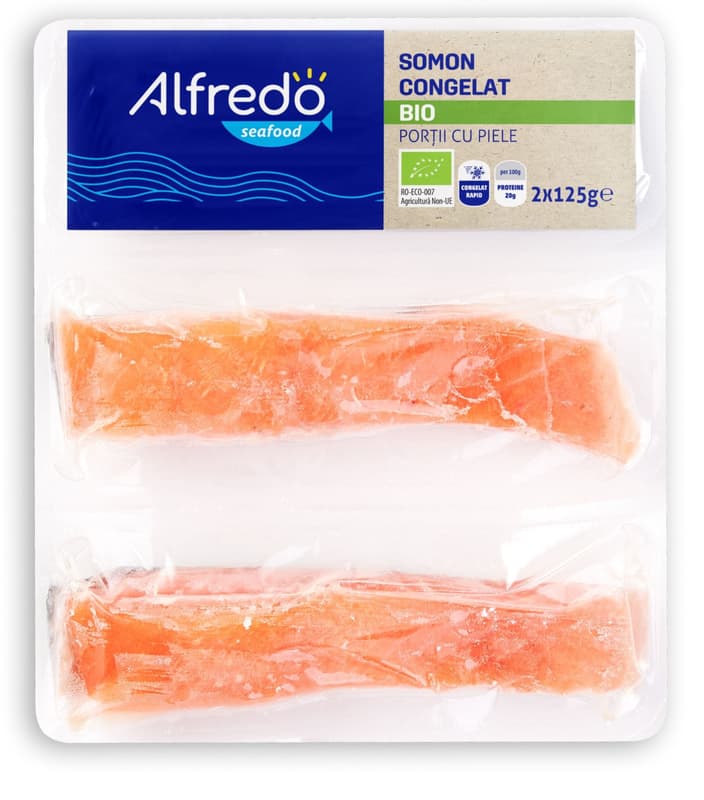 Alfredo Seafood ECO Norwegian Salmon Fillets (frozen) 2x125g