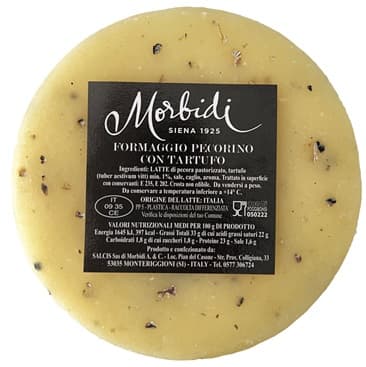 Morbidi Pecorino with Black Truffles