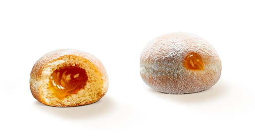 Mini Donut with apricot filling