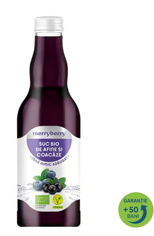 MerryBerry ECO Suc de afine si coacaze