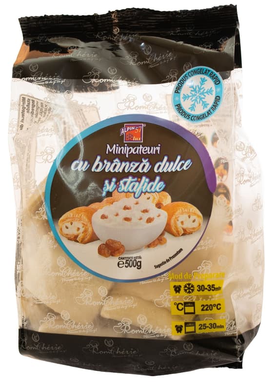 Romcherie Mini Pastries with Sweet Cheese and Raisins