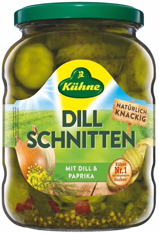 Kuhne Sliced Gherkins pickled