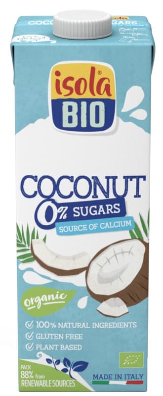 Isola Bio ECO  Bautura din nuca de cocos 0% zaharuri fara gluten