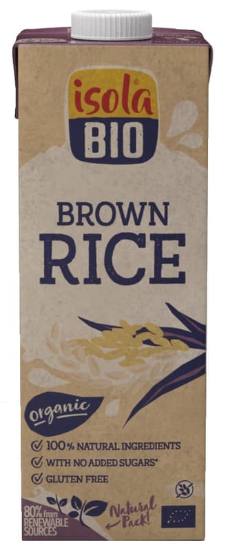 Isola Bio ECO Bautura din orez brun integral fara gluten