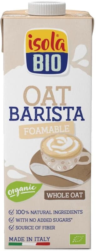 Isola Bio ECO Bautura din ovaz integral Barista fara zahar