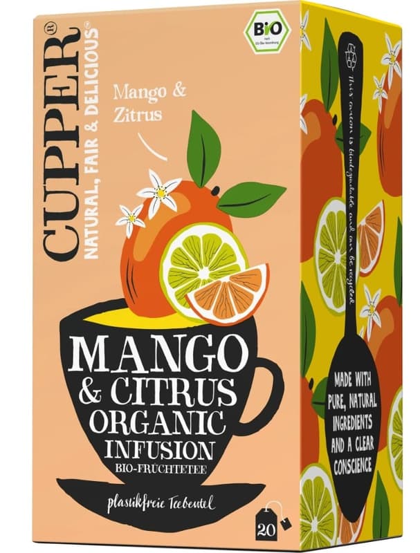 Cupper ECO Mango Citrus Tea
