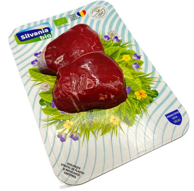 SilvaniaBio ECO Pulpa din vitel de lapte pentru snitel
