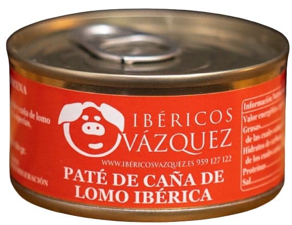 Ibericos Vazquez Cana lomo Iberian pork tenderloin pate