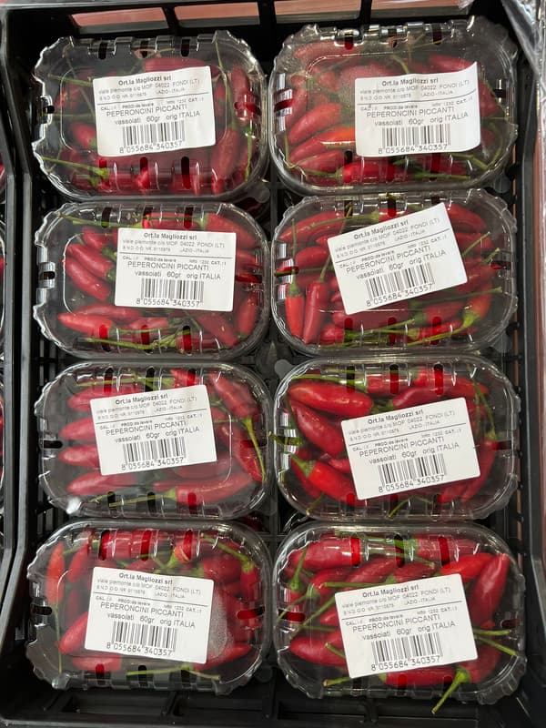 Ardei iuti rosii italieni (Pepperoncino) 50 GR ambalati