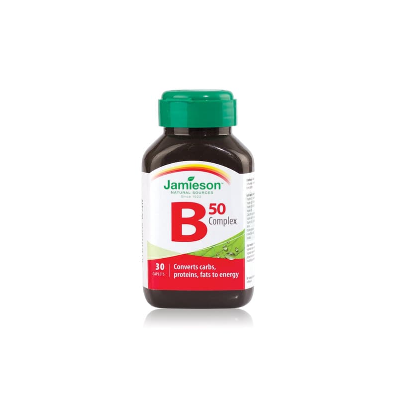 JAMIESON B COMPLEX 50MG X 30 TABLETS