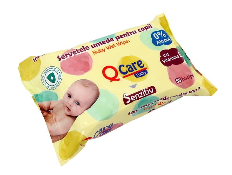 Qcare Baby Sensitive Wipes