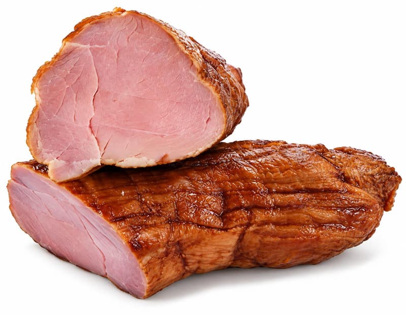 Origini Muschiulet de porc copt afumat