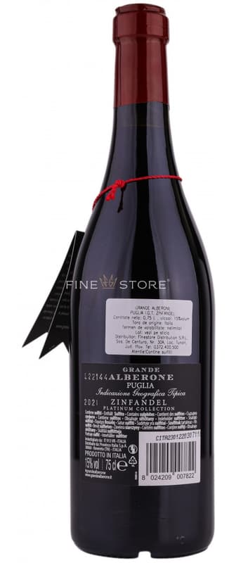 Grande Alberone Platinum Collection Zinfandel Vin rosu sec