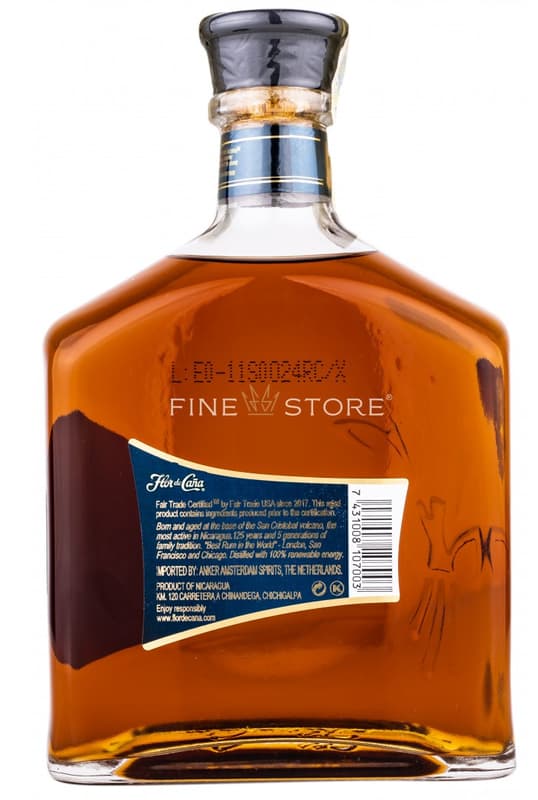 Flor De Cana 12 Ani Rom Cutie Cadou