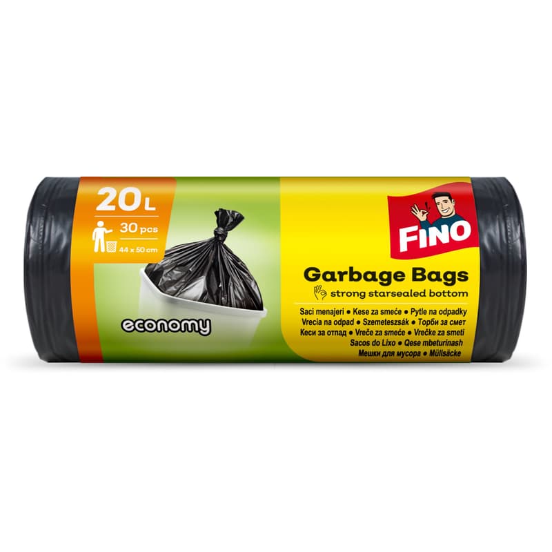 Fino Economy Household Bags 20l