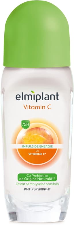 Elmiplant Antiperspirant Roll On Deodorant Vitamin C