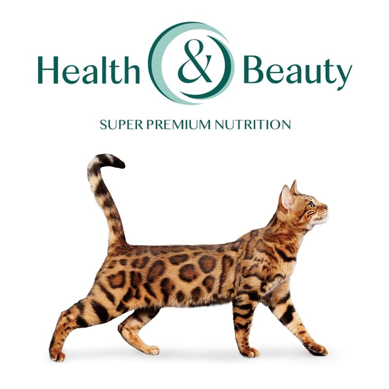 Optimeal Complete Dry Food for Adult Cats, with Beef