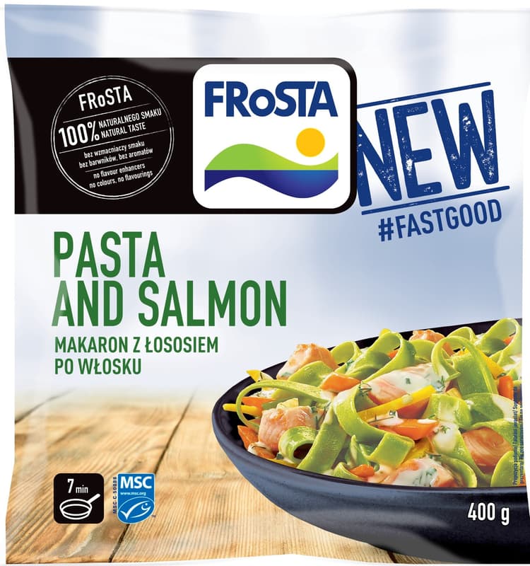Frosta Tagliatelle with Salmon