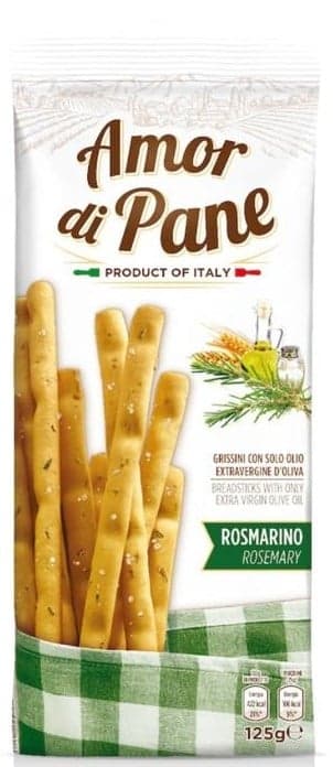 Amor di pane Grisine cu rozmarin