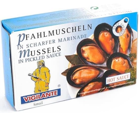 Vigilante Spicy Marinated Mussels