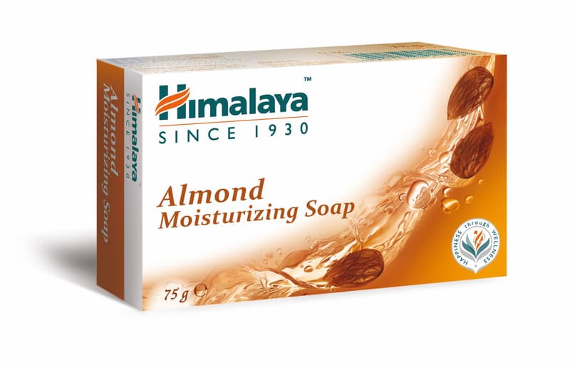 Himalya Sapun solid hidratant cu migdale, 75g