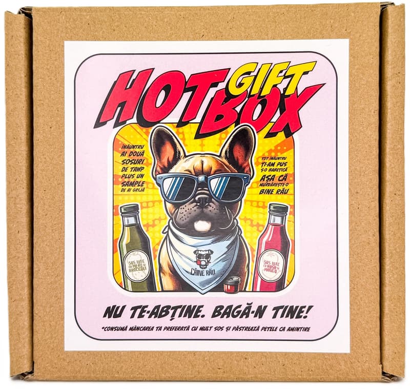 Caine Rau Hot Gift Box Set sosuri iuti