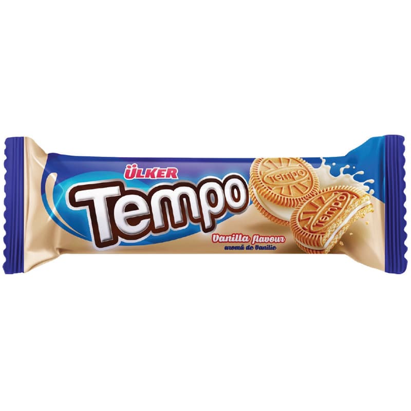 Tempo Vanilla Biscuits with Vanilla Cream