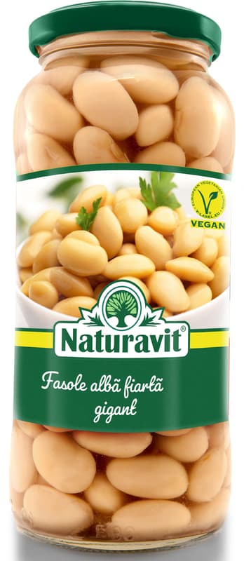Naturavit Fasole alba fiarta gigant