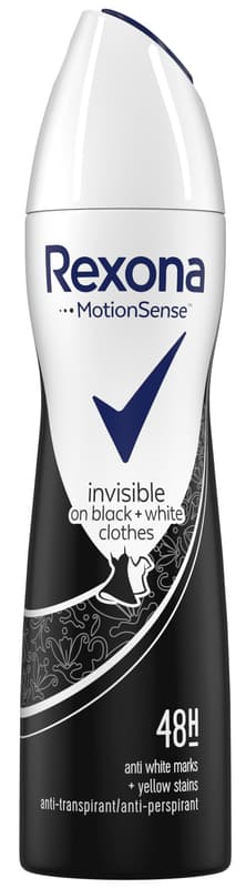 Rexona Invisible on Black & White Clothes Deodorant Spray