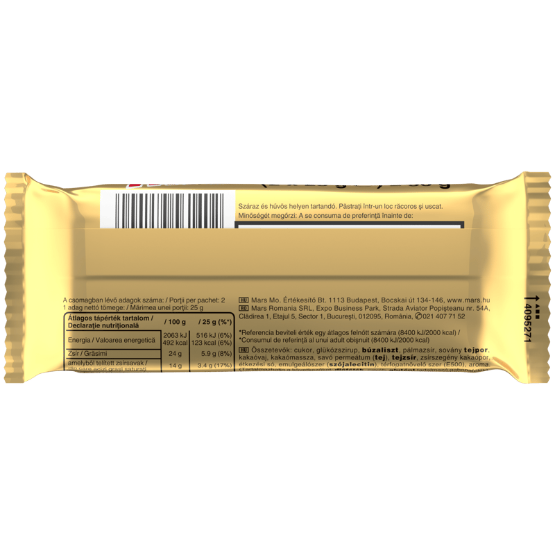 Twix Batoane biscuit si caramel invelit in ciocolata cu lapte 2x25g