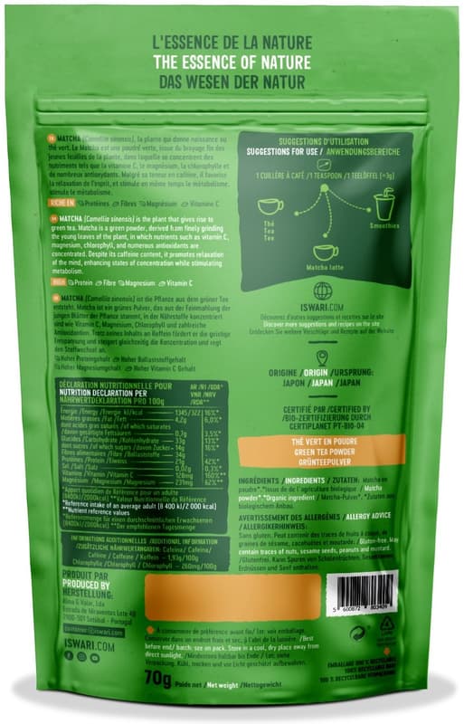 Iswari ECO Matcha powder