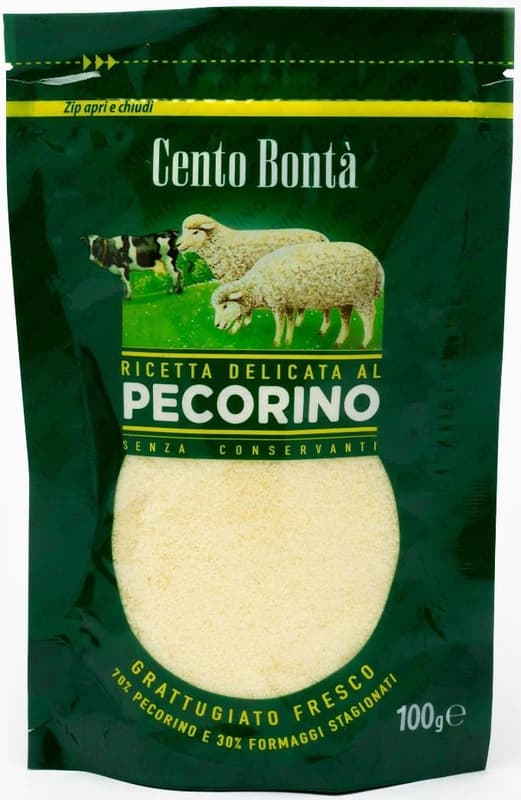 Freshly grated Pecorino cheese
